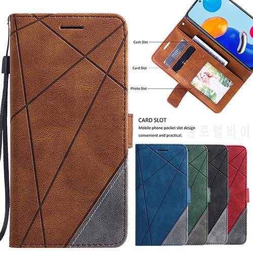 Lanyard Flip Cover for Poco M4 Pro/X4 Pro Leather Wallet Case for Redmi 10C 10A 10 9A 9C 8A Redmi Note 11 11 Pro Note 10 9 8 Pro