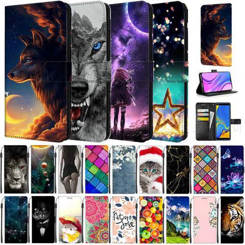 For Huawei P30 Lite Case Wallet Flip Leather Phone Case For Huawei P20 Lite P30Lite P 30 Pro Book Cover Protector Bags P20Lite