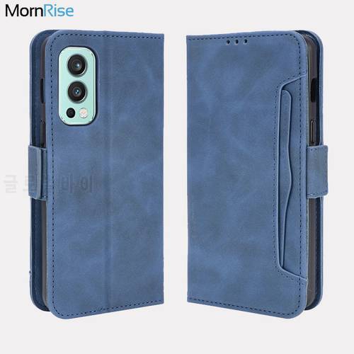 For OnePlus Nord 2 5G Wallet Case Magnetic Book Flip Cover For OnePlus Nord2 Card Photo Holder Luxury Leather Phone Fundas