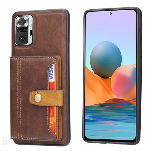 Wallet Leather Phone Case For Xiaomi 11T Pro Redmi Note10 10S 11 Lite 10T Pro 9 Pro Mi Poco X3 NFC K40 Stand Cards Solt Cover