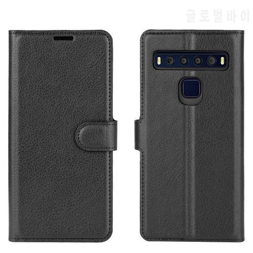 for TCL 10L Wallet Phone Case for TCL 10 Lite Flip Leather Cover Case Capa Etui Fundas