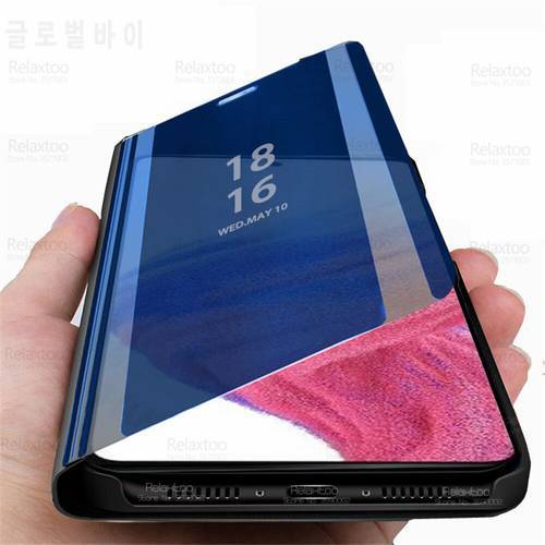 Smart Mirror Magnetic Flip Case For Samsung Galaxy A53 5G A73 A33 A23 A13 4G 2022 A 53 33 73 13 23 Stand Cover Shockproof Fundas