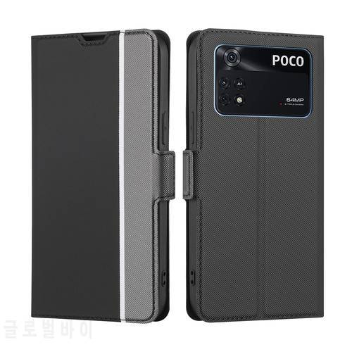 Leather Wallet Phone Case For Xiaomi POCO F1 X2 M2 F3 X3 M3 F4 X4 M4 Pro GT 5G Case Flip Magnetic Cover Phone Leather