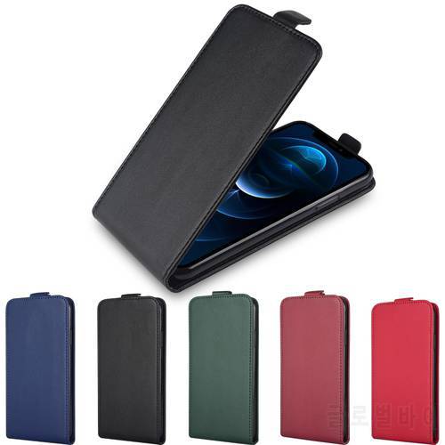 Vertical Flip Leather Case for Huawei P Smart 2021 Y5 Y6 Y7 Prime 2018 2019 Y5P Y6P Y7P Y8P Y6S Y8S Mate 40 30 Pro phone Cover