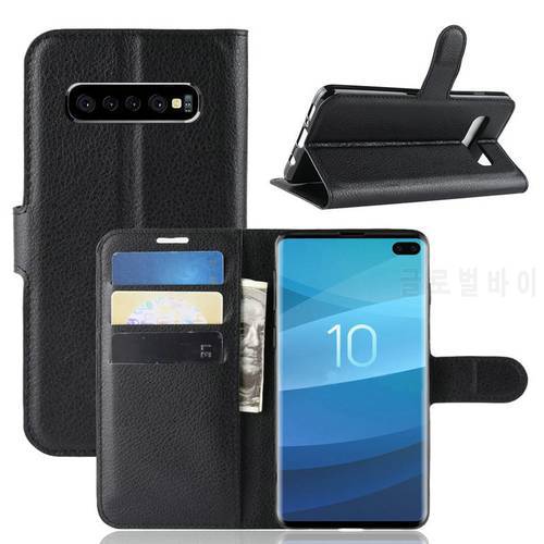 Wallet Phone Case for Samsung Galaxy S10 5G SM-G977N G977U G977F for Samsung Galaxy S10 Plus Flip Leather Cover Case Capa Etui
