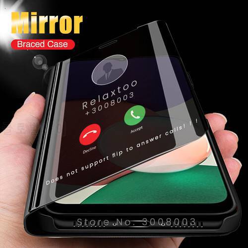 smart mirror leather flip case cover for samsung galaxy a22s 5g a22 a 22 s 22s 2021 sm-a226b/dsn 6.6