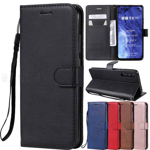 Flip Leather Case for Fundas Huawei Honor 9X case For Honor 9X Coque Huawei Honor9X 9 X Pro BOOK Wallet Cover Mobile Phone Bag