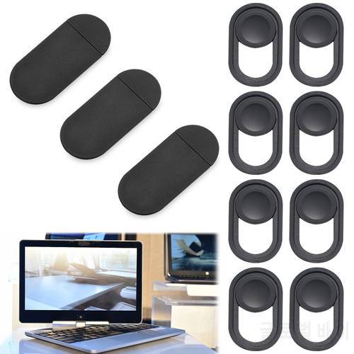 Plastic Shutter Camera Sticker Camera Cover Webcam Cover Privacy Security For Laptop for Phone Tablet Computer iPad