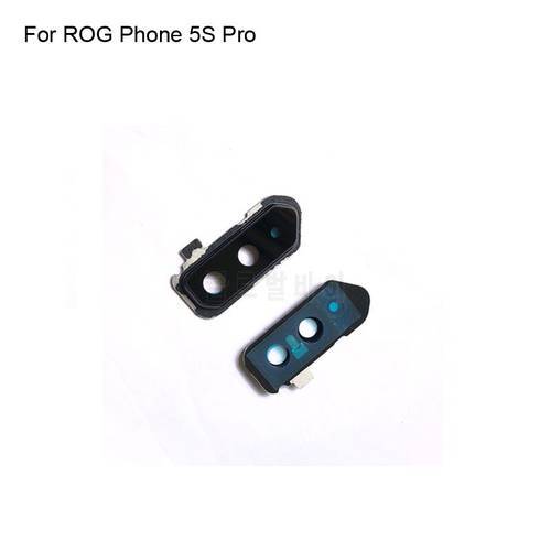 For Asus ROG Phone 5s Pro phone5s Pro Rear Back Camera Glass Lens +Camera Cover Circle Housing Parts For ROG 5 s Pro Replacement