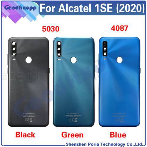 For Alcatel 1SE (2020) 5030U 5030F 5030 5030D 4087 4087U Battery Back Cover Rear Case Cover For Alcatel 1SE 2020 Rear Lid Parts