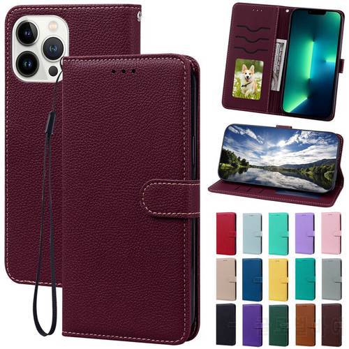 Luxury Flip Wallet Case For Samsung Galaxy A13 A22 A32 A52 A72 A52S M21 M31 M31s A03 Core A03S M12 A12 Leather Phone Case Cover