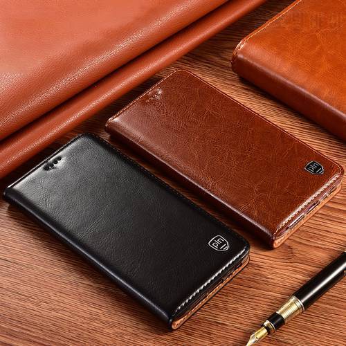 Luxury Cowhide Genuine Leather Case Cover For XiaoMi Mi Max 2 3 Mix 2 2s 3 4 Wallet Flip Cover