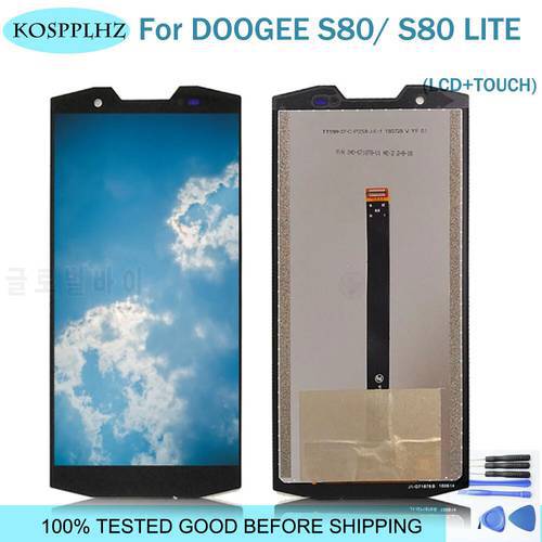 Original 5.99inches LCD For DOOGEE S80 / S80 LITE Display Touch Screen assembly for S 80 LCD Display +tools