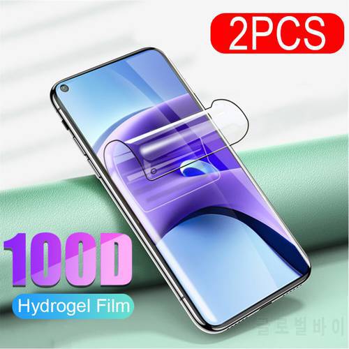 2Pcs Screen Protector For Xiaomi Redmi note 9T 9s 9 Pro Max hydrogel Film For readmi red mi note9T soft protect film Not Glass