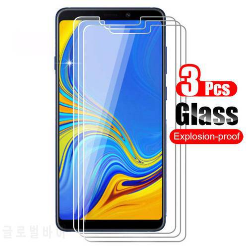 3Pcs Tempered Glass For Samsung Galaxy A9 2018 Screen Protector Protective Film 9H For Samsung Galaxy A9 2018 A920F