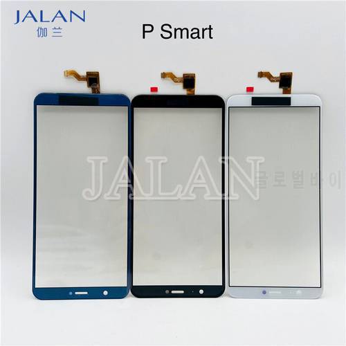 2PCS Touch Glass Digitizer Front Panel For huawei P Smart P8 Lite Y5/Y6 Prime 2018 Y6 2019 Y9 2018 Screen Repair Replacement