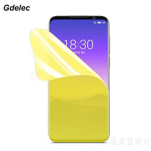 6D Front Soft Hydrogel Film for MEIZU 16s 16 plus note 9 8 6 Screen Film for 7 pro Plus X8 TPU Full Cover Screen Protector