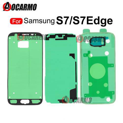 For Samsung Galaxy S7 Edge S7edge Front Frame LCD Screen Waterproof Sticker Back Cover Adhesive Battery Glue Replacement