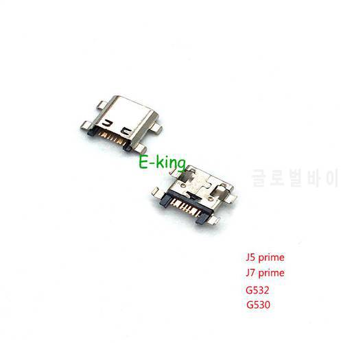 100PCS For Samsung J5 Prime On5 G5700 J7 Prime On7 G6100 J2 Prime G530 G532 Usb Charging Connector Plug Dock Socket Port
