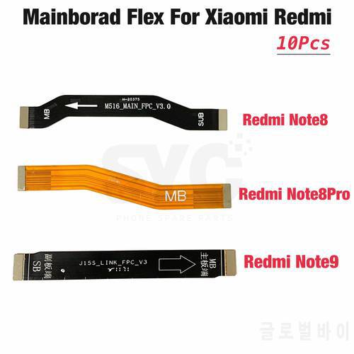 10Pcs For Xiaomi Redmi Note 8 9 9S Redmi Note 8 9 pro Main Board Motherboard LCD Display Connector Flex Cable