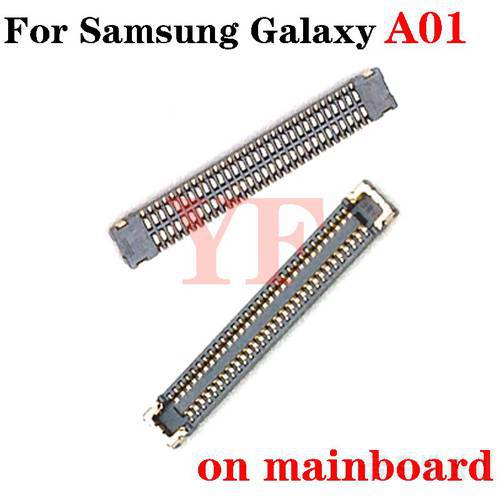 10pcs For Samsung Galaxy A01 A015V A015F 2020 A015 A20E A202 A202F J727 LCD Display Screen FPC Connector On Board On Flex Cable