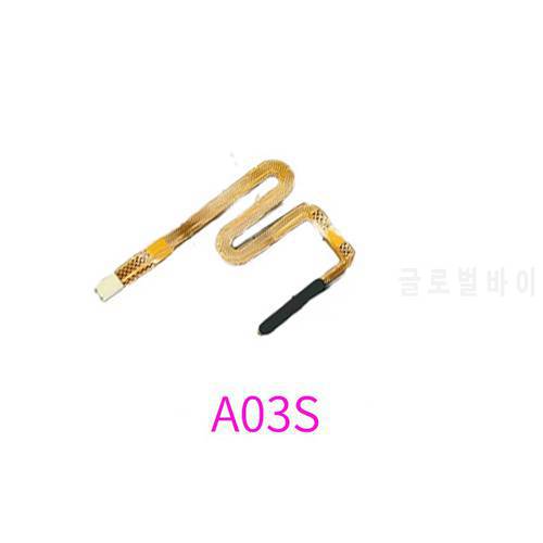 For Samsung Galaxy A03S A037F Power Switch ON OFF Home Button Side Key Flex Cable No Fingerprint Touch ID