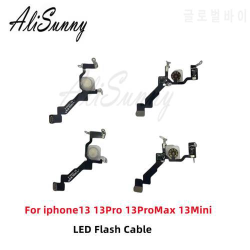 AliSunny 1pcs LED Flash Light Sensor Flex Cable Repair Parts For iPhone 13 Mini Pro Max Proximity Distance Ambient