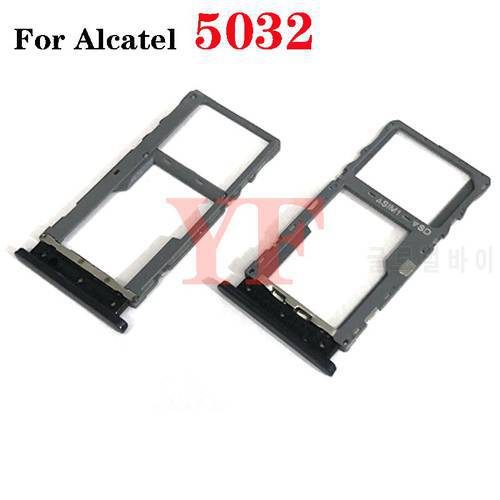 For Alcatel 3 3V 3X 2019 5032 5048 5053 5062 6062 5007 Sim Card Tray Slot Holder Replacement Parts