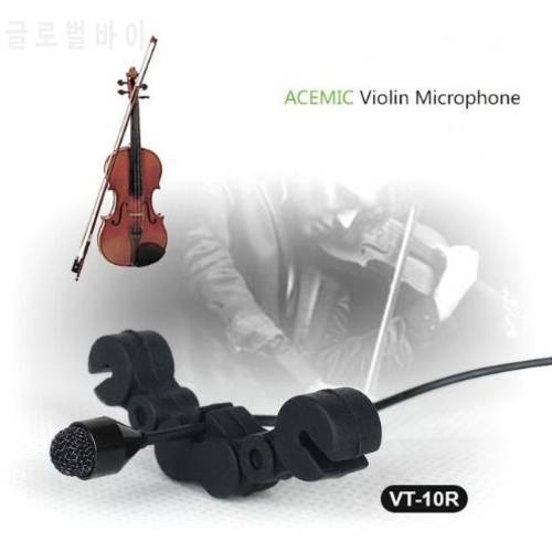ACEMIC VT-10R Pro Wired Violin Microphone High Fidelity Voice Vibration Protect