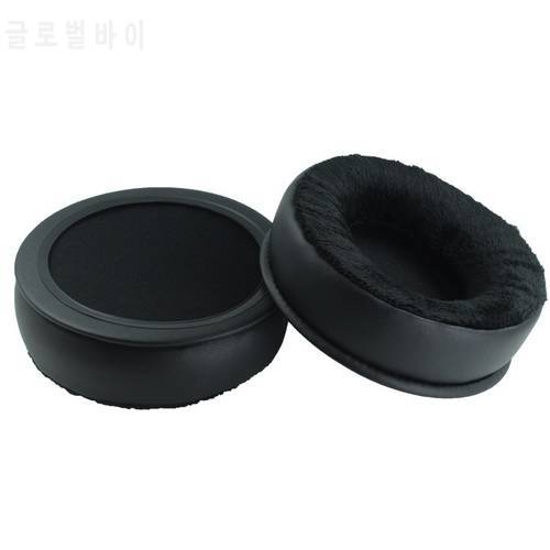 1 Pair 100MM 80-110MM Replacement Long Velvet Foam Ear Pads Cushions for Sony for AKG for beyerdynamic Headphones 1.15