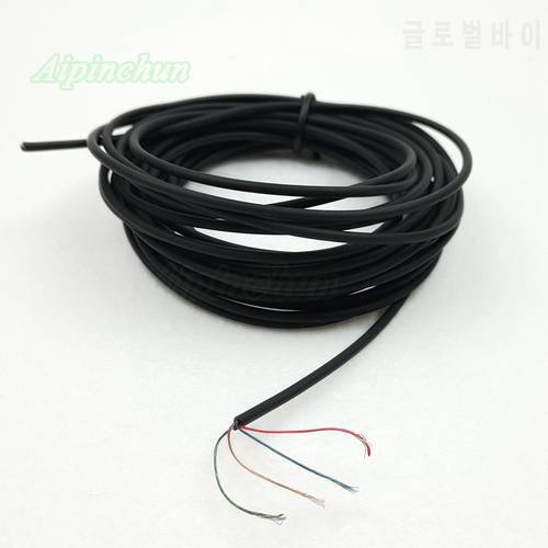 Aipinchun 15Meters TPE Audio Earphone Cable Repair Replacement Headphone Wire 2/3/4 Core Signal Line