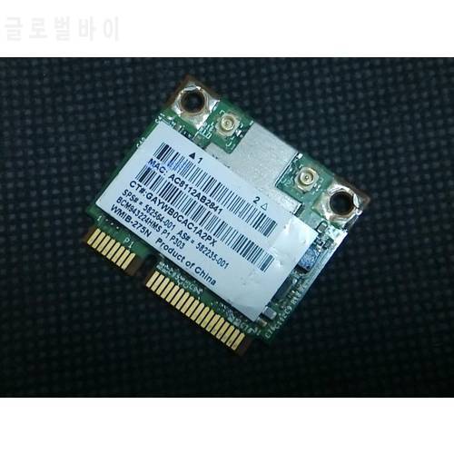 SSEA New BroadCom BCM943224HMS BCM43224 Half MINI PCI-E Wlan WIFI Wireless Card For HP SPS 582564-001 518434-001