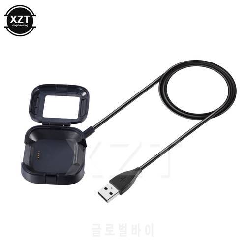 1pcs USB Charging Cable Cradle Station for Fitbit Versa Smart Watch Replacement USB Charger Cable Accessory Power Charger cheap