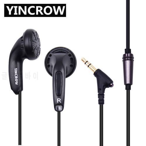 New Original YINCROW X6 In Ear Earphone Earbud Flat Head Plug Earplugs PK PK1 MX985 Earbud Kill Monk Earbud Free Shipping