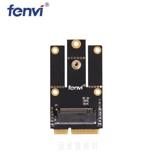 New M.2 NGFF to Mini PCI-E (PCIe+USB) Adapter For M.2 Wifi Bluetooth Wireless Wlan Card Intel AX200 9260 8265 8260 For Laptop