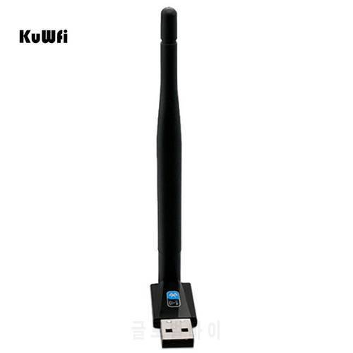 802.11n 2.4Ghz Mini Wirekess USB Adapte 150Mbps Wireless Network Card Bluetooth 4.0 Wifi Dongle Desktop Wifi Adapter Receiver