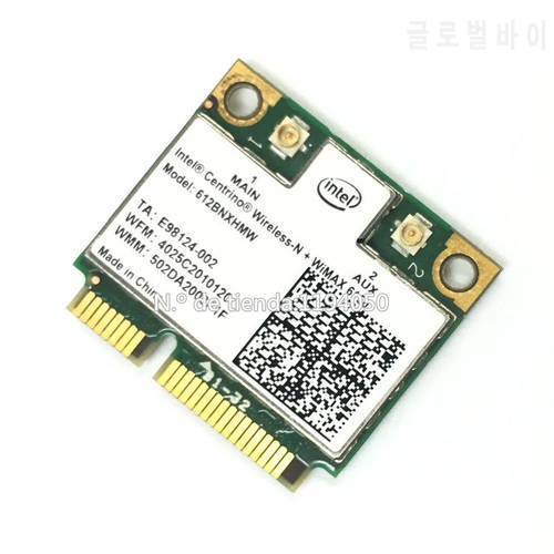 Intel Wireless-N + WiMAX 6150 612BNXHMW Wireless PCIE Half Hight Wireless WLAN Wifi Card 802.11b/g/n 300Mbps INTEL 6150