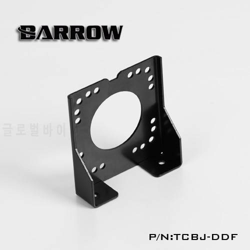 Barrow DDC Pump Bracket Computer Case Pump Holder M4 Screws Match Bracket 12cm/14cm Fan Radiator,TCBJ-DDF