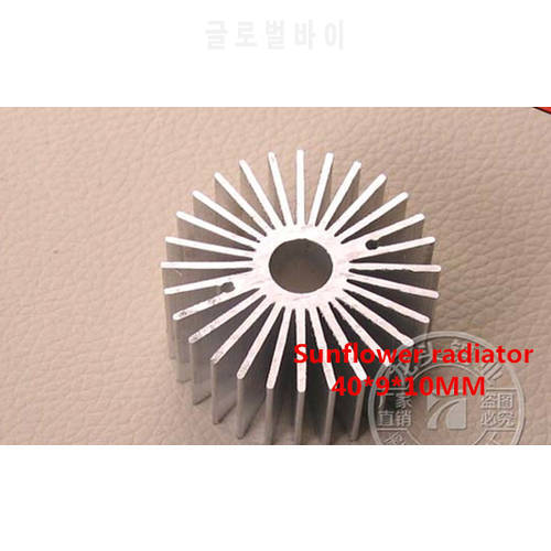 5PCS Sunflower Radiator 40*9*10MM 20 30MM LED lamp bead radiator aluminum alloy round aluminum radiator