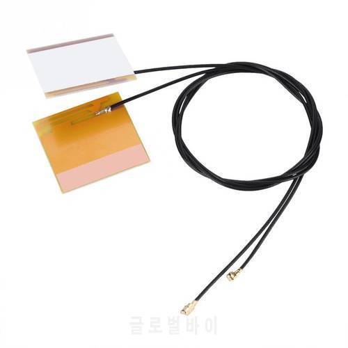 2Pcs/set IPEX 1 IPEX G1 Built-in WiFi Antenna for Notebook 2.4G/5G Stable Signal 46cm of High Quality