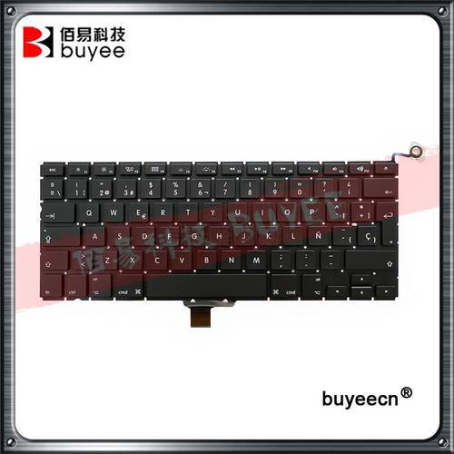 New A1278 Spanish SP Keyboard 2009 2010 2011 2012 Year For MacBook Pro 13.3