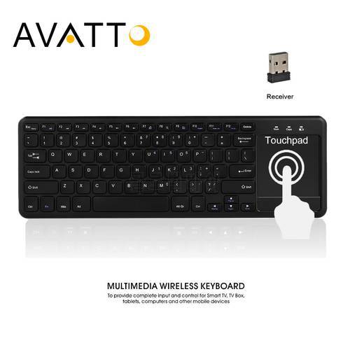 AVATTO 3 Channels Wireless Bluetooth keyboard, 280mAh Scissors Switch Keyboard and Mouse Combo for Windows/Mac/Android,Tablet,PC