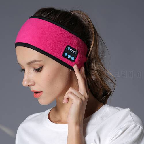 New Factory stock dropshipping Wireless Bluetooth Headband Soft Sleep eyemask Sport Stereo Scarf Headset with Mic men women Gift