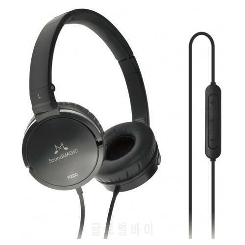 New SoundMAGIC P22C Portable Headphones with Universal Smartphone Controls & Mic headset black or white color