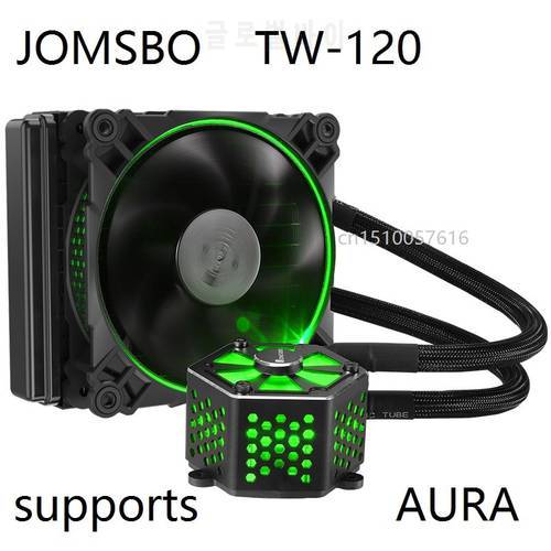 JONSBO TW-120 TW120 RGB Dual Mode Color Control Integrated Water Cooled AURA