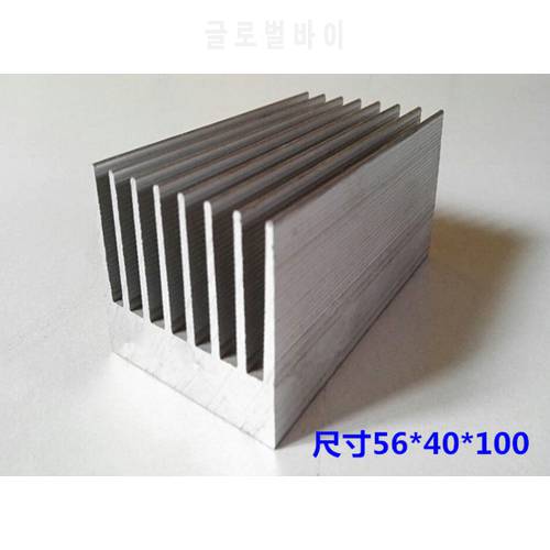 Custom Heatsink 56*40*100mm Aluminum radiator