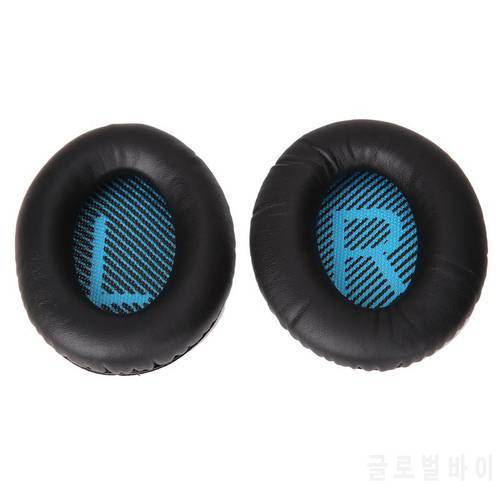ALLOYSEED Protein Leather Replacement Headphones Ear Pads For Bose Quietcomfort 2 QC2 QC15 QC25 AE2 Headset Earpads Ear Cushions