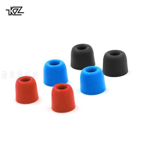 KZ Ear Pads 3Pair(6pcs) Noise Isolating Comfortble Memory Foam Ear Tips Earbuds For Original In Earphone Headphones