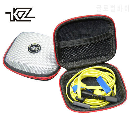 KZ EVA Case High Quality Storage Bag Package Accessories Headphone Case Hard Box USB Cable Charger Earphone Bags With Logo