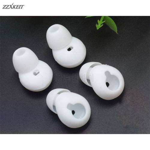 2Pairs Anti-Slip Silicone Earphones Earbuds Ear Tips Replacement For Samsung Gear Circle Bluetooth Headphones Accessories
